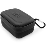 CASEMATIX Travel Case Compatible with Zoleo Satellite Communicator - Includes Hard Shell Case with Wrist Strap for Satellite Messenger, Black