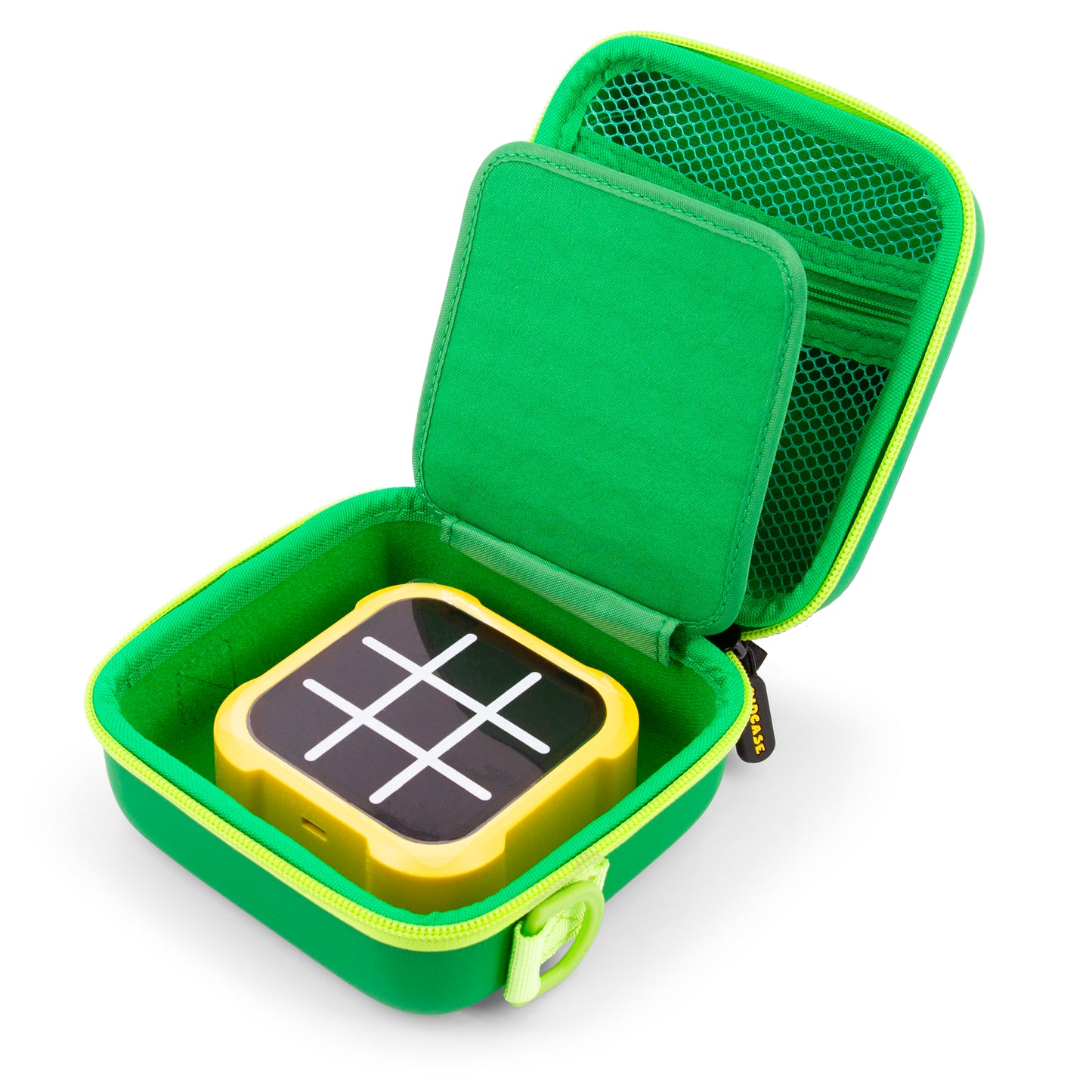 Toy Case Compatible with the Tic Tac Toe Bolt Game Single Layer Handheld Electronic Game - Does Not Fit Double-Stack Accessory Tray