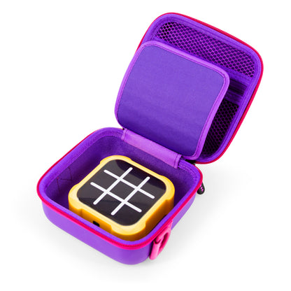 Carry Case Compatible with the Tic Tac Toe Bolt Game Single Layer Handheld Electronic Game - Does Not Fit Double-Stack Accessory Tray