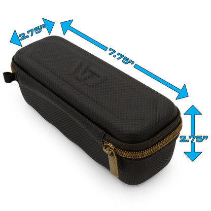 Electronics Carrying Case Compatible with OptiSigns OptiStick Digital Signage Player – Hard Shell EVA Storage with Accessory Pocket & Carabiner