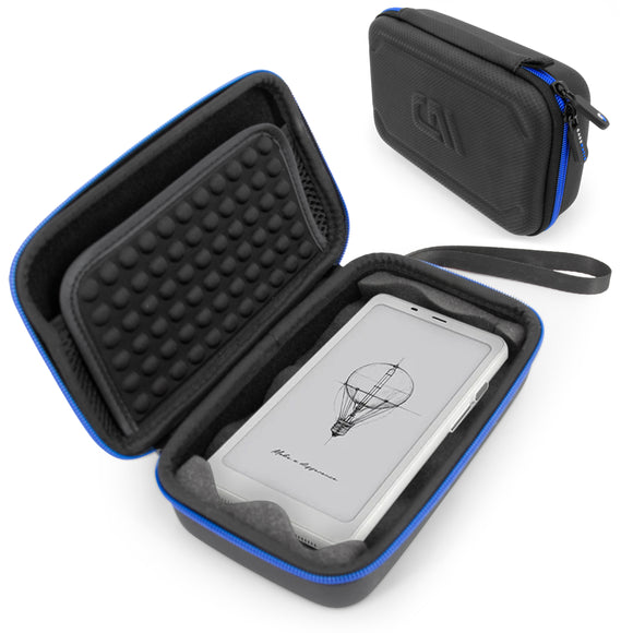 CASEMATIX Carry Case Compatible with Boox Palma 2 Mobile ePaper eReader or Original Boox Palma 1 Pocket Book E Reader in Padded Foam - Case Only