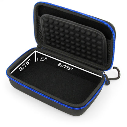 Carrying Case Compatible with Airthings 2960 View Plus Air Quality Monitor - Hard Shell EVA Protection with Wrist Strap & Accessory Storage