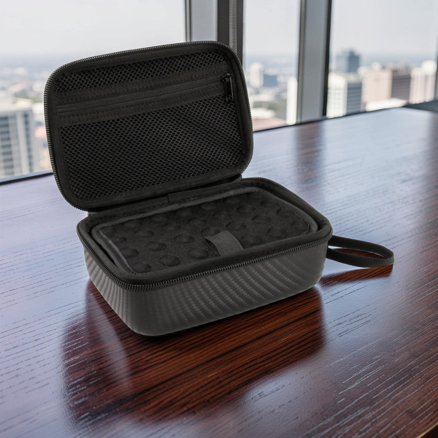 Wi-Fi Router Carrying Case Compatible with ASUS RT-BE58 Go WiFi 7 Travel Router - Hard Shell EVA Travel Storage Case with Accessory Pocket