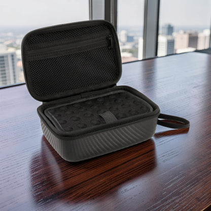 Wi-Fi Router Carrying Case Compatible with ASUS RT-BE58 Go WiFi 7 Travel Router - Hard Shell EVA Travel Storage Case with Accessory Pocket