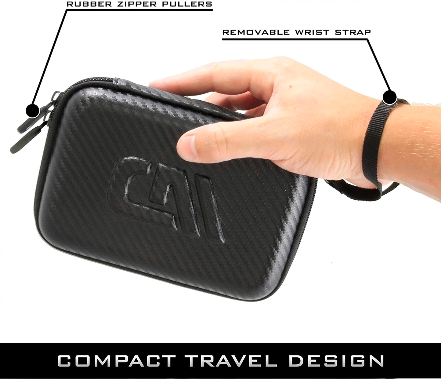 Carrying Case Compatible with EdenPURE Thunderstorm III Air Purifier - Hard Shell EVA Travel Storage Case for Plug In Air Ionizer Generator