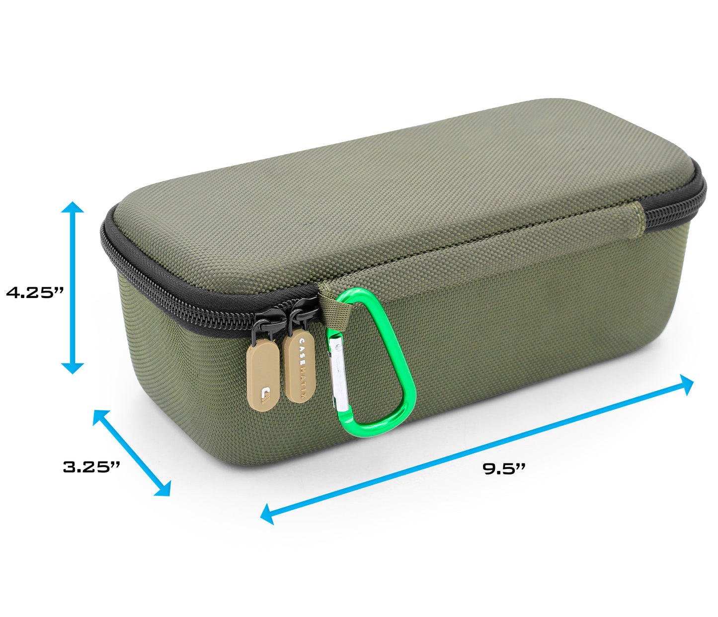 Carrying Case Compatible with Dyson HushJet Mini Cool Fan, Hard Shell Travel Storage with Padded Interior