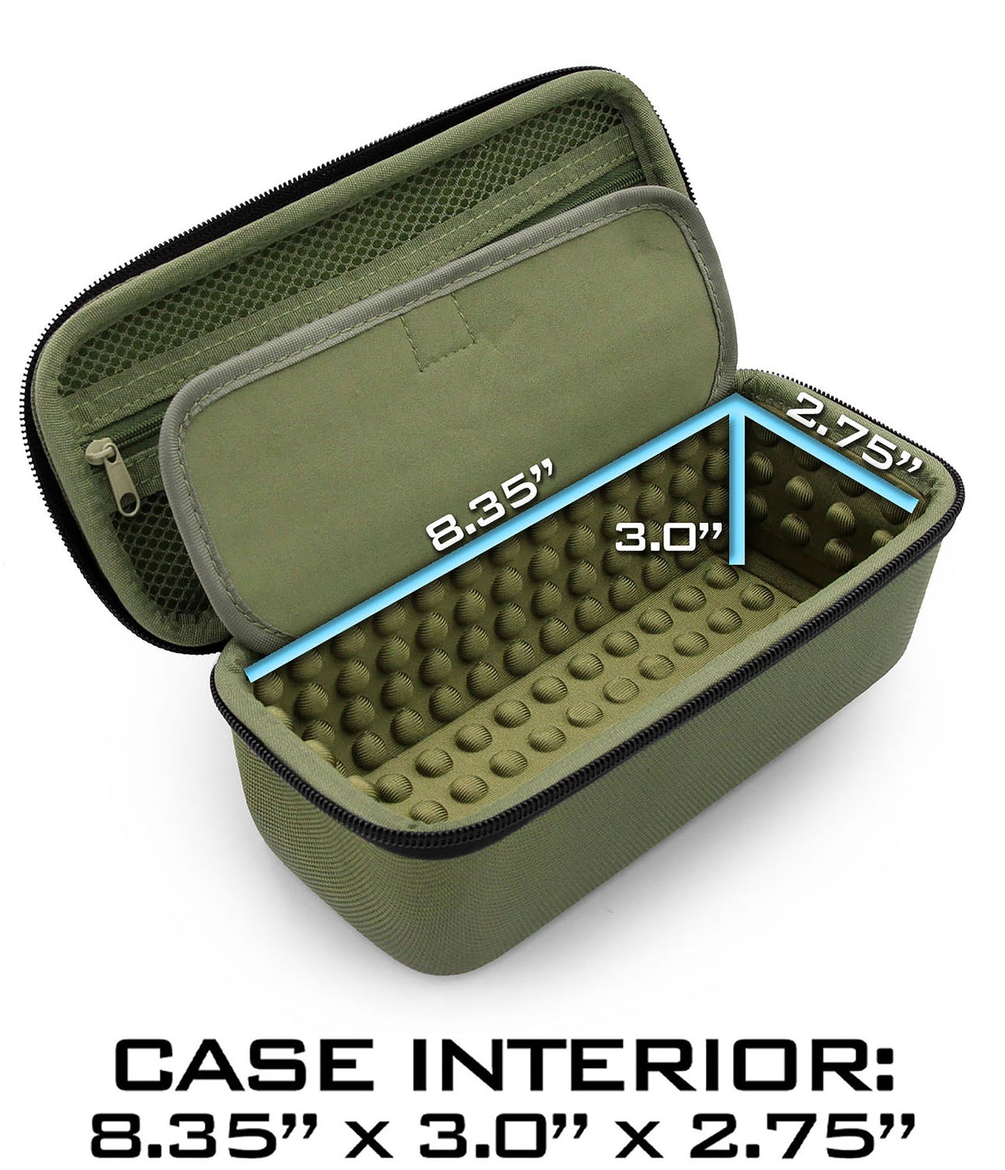 Carrying Case Compatible with Dyson HushJet Mini Cool Fan, Hard Shell Travel Storage with Padded Interior