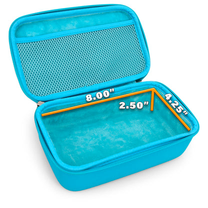 Inhaler Spacer Travel Case - Protective Storage for Inhaler with Mask & Accessories
