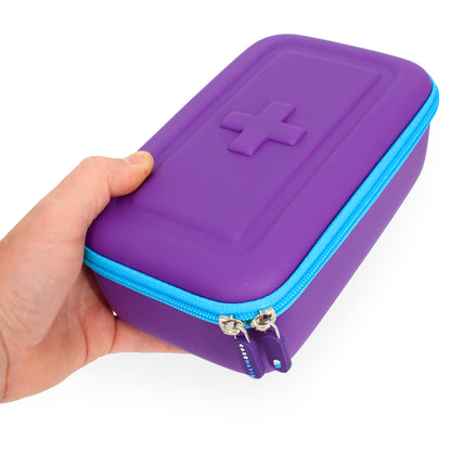 Inhaler Spacer Travel Case - Protective Storage for Inhaler with Mask & Accessories