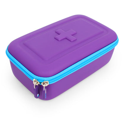 Inhaler Spacer Travel Case - Protective Storage for Inhaler with Mask & Accessories