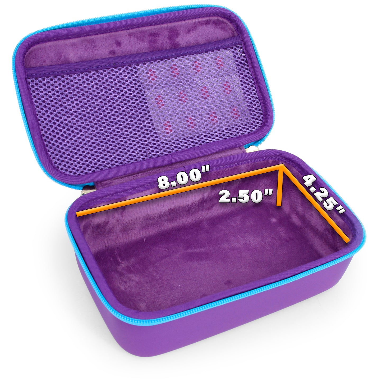 Inhaler Spacer Travel Case - Protective Storage for Inhaler with Mask & Accessories
