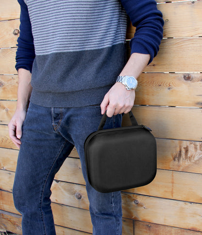 Carry Case Compatible with Sonos Play Portable Speaker, Charging Dock and Cables – Hard Shell Travel Case with Foam Interior and Accessory Storage
