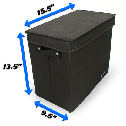 Graded Comic Book Storage Case Fits up to 28 CGC Graded Comics, Lightweight Comic Book Bin with Three Comic Book Partitions (3 Pack)