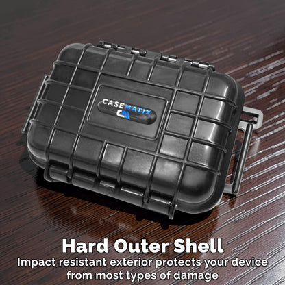 Protective Travel Case Compatible with Ubiquiti UniFi UTR Travel Router – Waterproof Hard Shell Carrying Case for Portable VPN Router WiFi Router