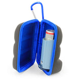 CASEMATIX Asthma Inhaler Case, Inhaler Holder Fits Two Standard Rescue Albuterol Inhaler Devices- Includes Asthma Case Only