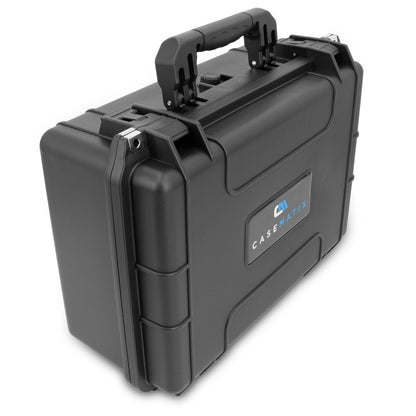 Waterproof Top Loader Card Storage Case for Trading Cards Fits 500 Top Loader Card Holders with Airtight Seal and Precision Cut Dividers
