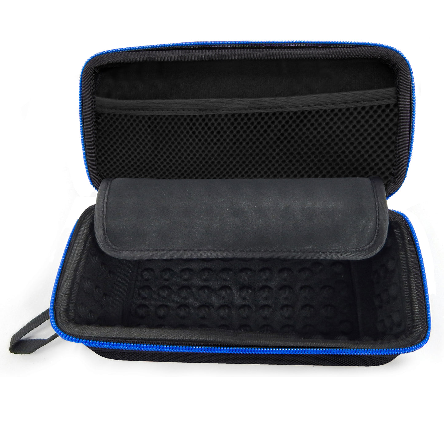 8.5" Hard Shell EVA Travel Case with Wrist Strap and Padded Divider - Fits Accessories up to 7.4" x 2.7" x 2.7"