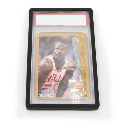 Graded Card Bumper Guards Compatible with PSA Graded Cards, Includes 5 Graded Card Sleeve Protectors, Does Not Fit Other Slab Card Brands