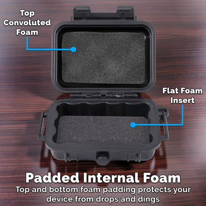 Protective Travel Case Compatible with Ubiquiti UniFi UTR Travel Router – Waterproof Hard Shell Carrying Case for Portable VPN Router WiFi Router