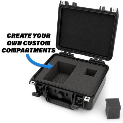 Waterproof Hard Case Compatible with Elgato Wave XLR MK.2 Audio Interface & Recording Accessories – Customizable Protective Travel Carrying Case