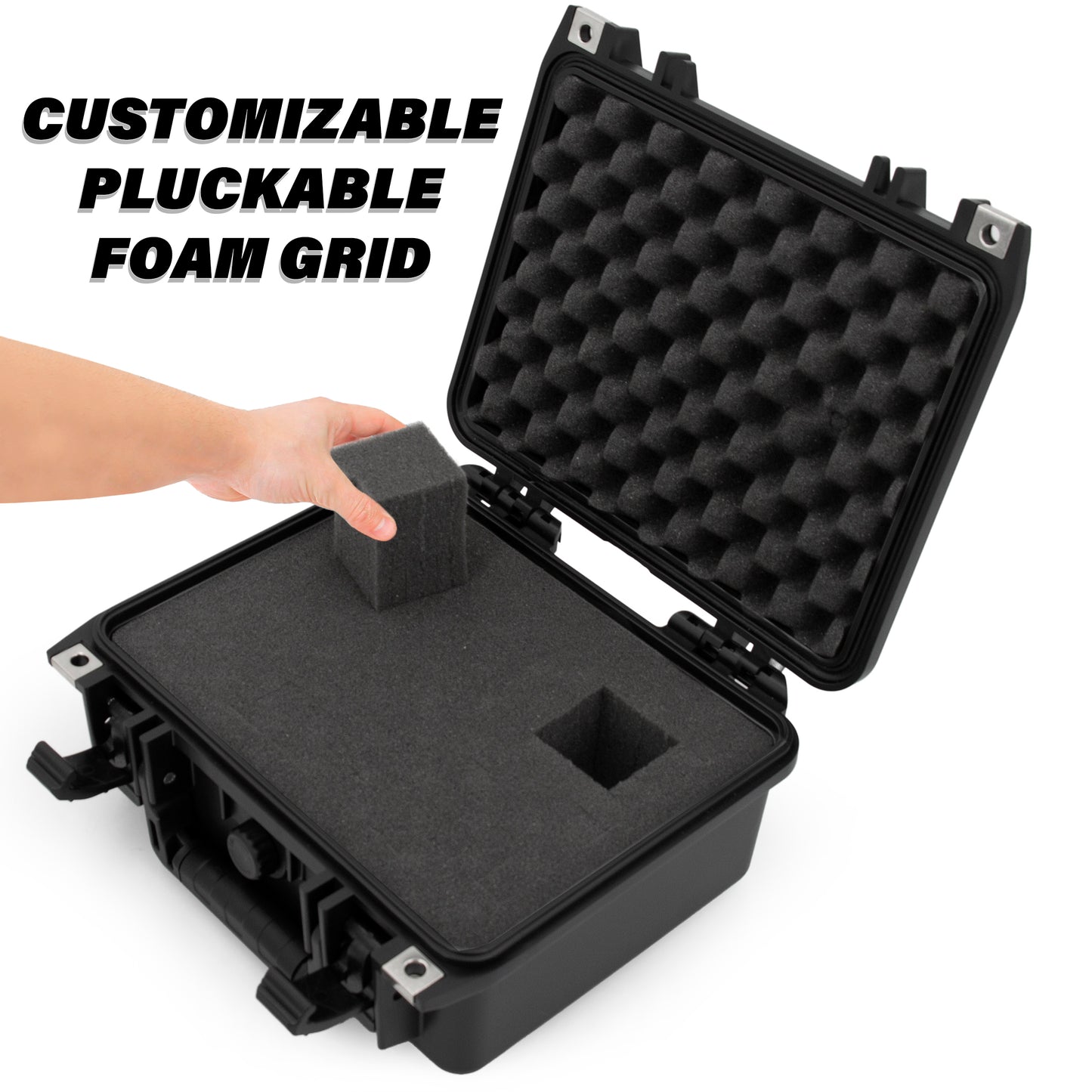 Waterproof Hard Case Compatible with Elgato Wave XLR MK.2 Audio Interface & Recording Accessories – Customizable Protective Travel Carrying Case