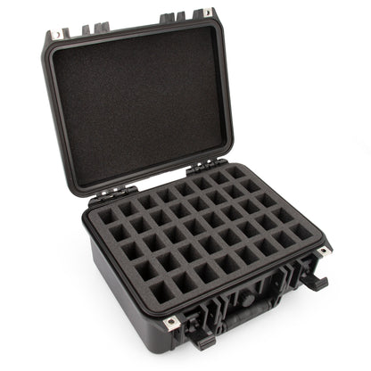 Large Harmonica Case for Multiple Harmonicas Compatible with Up to 40 Hohner, Fender and Other Harmonicas p to 5 inches - Hard Case Only