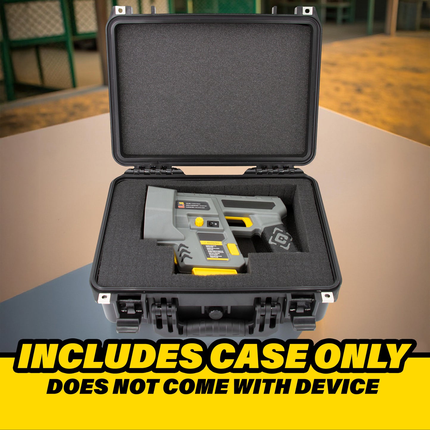 Hard Case Compatible With Caldwell Claycopter Target Launcher, Impact Resistant Waterproof Case With Padded Foam For Travel And Storage