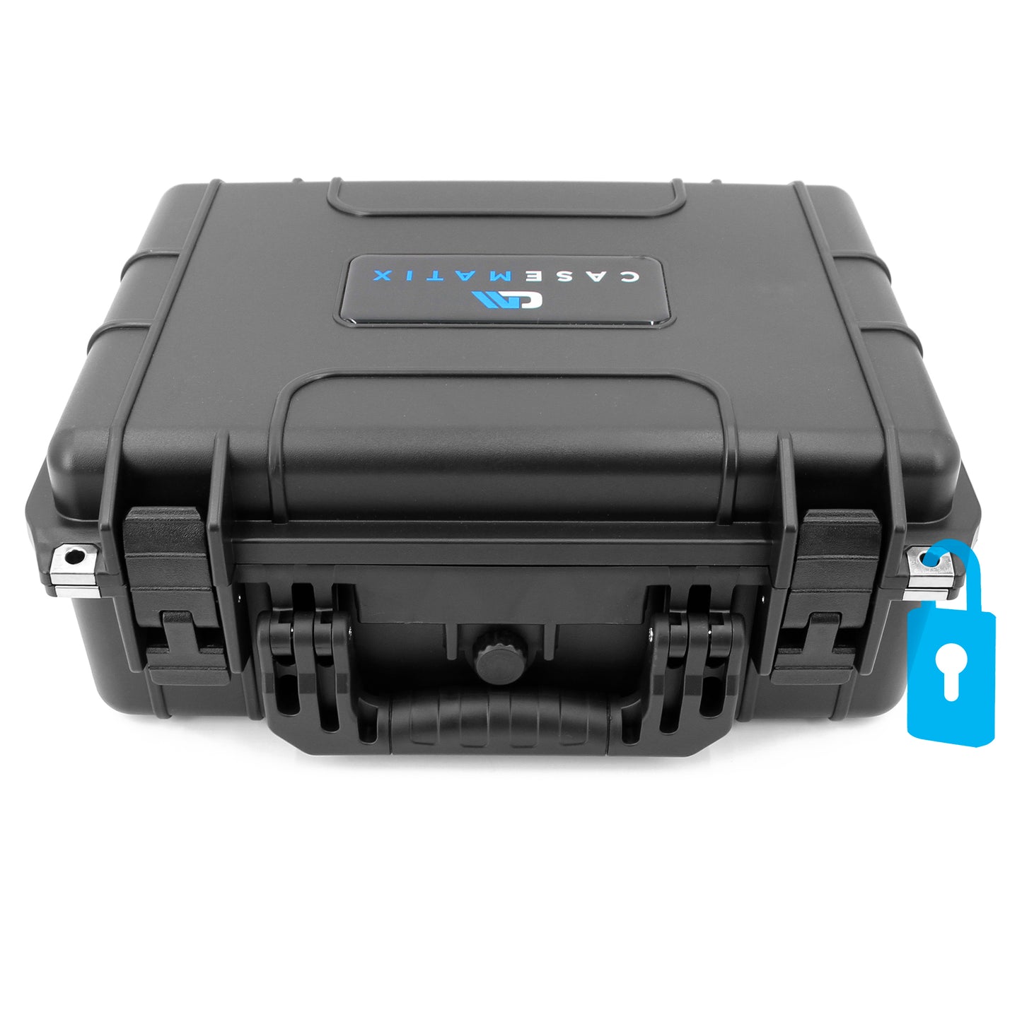 56 Pistol Magazine Storage Case - TSA Approved Waterproof Gun Magazine Storage for 9mm Magazines up to 5.5" with Lockable Design