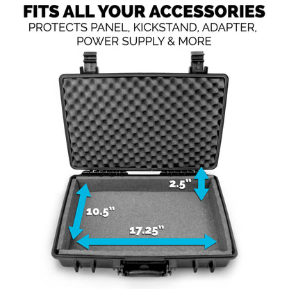 Travel Case Compatible with Starlink Mini Internet Kit, Mount, Cables & More Starlink Mini Accessories - Waterproof Case Fits Mini Satellite & Laptops