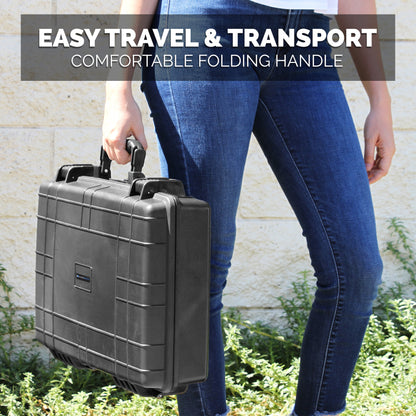 Travel Case Compatible with Starlink Mini Internet Kit, Mount, Cables & More Starlink Mini Accessories - Waterproof Case Fits Mini Satellite & Laptops