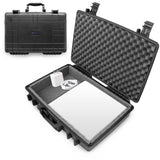 CASEMATIX Travel Case Compatible with Starlink Mini, Kickstand, Pipe Adapter, Cables, Power Supply & More - Waterproof Portable Storage Case Only