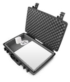 CASEMATIX Travel Case Compatible with Starlink Mini, Kickstand, Pipe Adapter, Cables, Power Supply & More - Waterproof Portable Storage Case Only