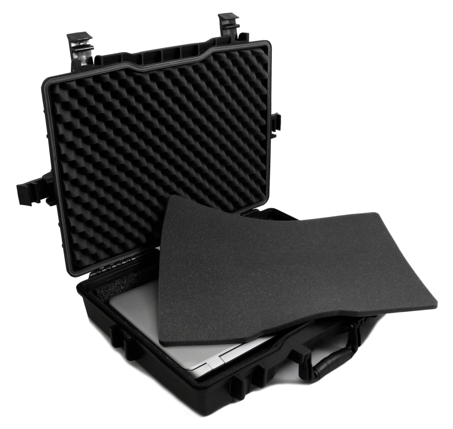 Waterproof Laptop Hard Case for 15-17 inch Gaming Laptops and Accessories - Crushproof Heavy Duty Laptop Case for 15.6 and 17.3 inch Laptops
