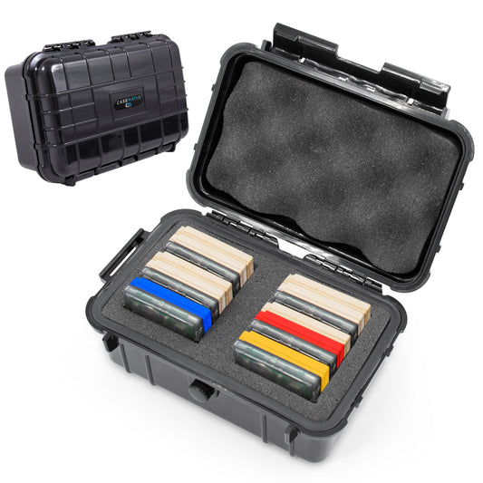 Waterproof Game Case Holder Compatible With Gameboy Color and Original Game Boy Cartridges, Storage Box Fits 18 Games