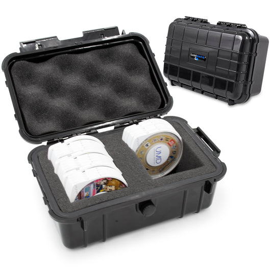 Hard Shell PSP UMD Disc Case – Fits PSP 1000/2000/3000, Holds 18 Games, Waterproof, Shockproof Travel Storage for UMD Cartridges & Accessories
