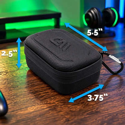 Hard Shell Case for Razer Prio Foldable USB-C Mobile Gaming Controller, Protective Travel Case for Mobile Gamepad Controller & Gaming Accessories