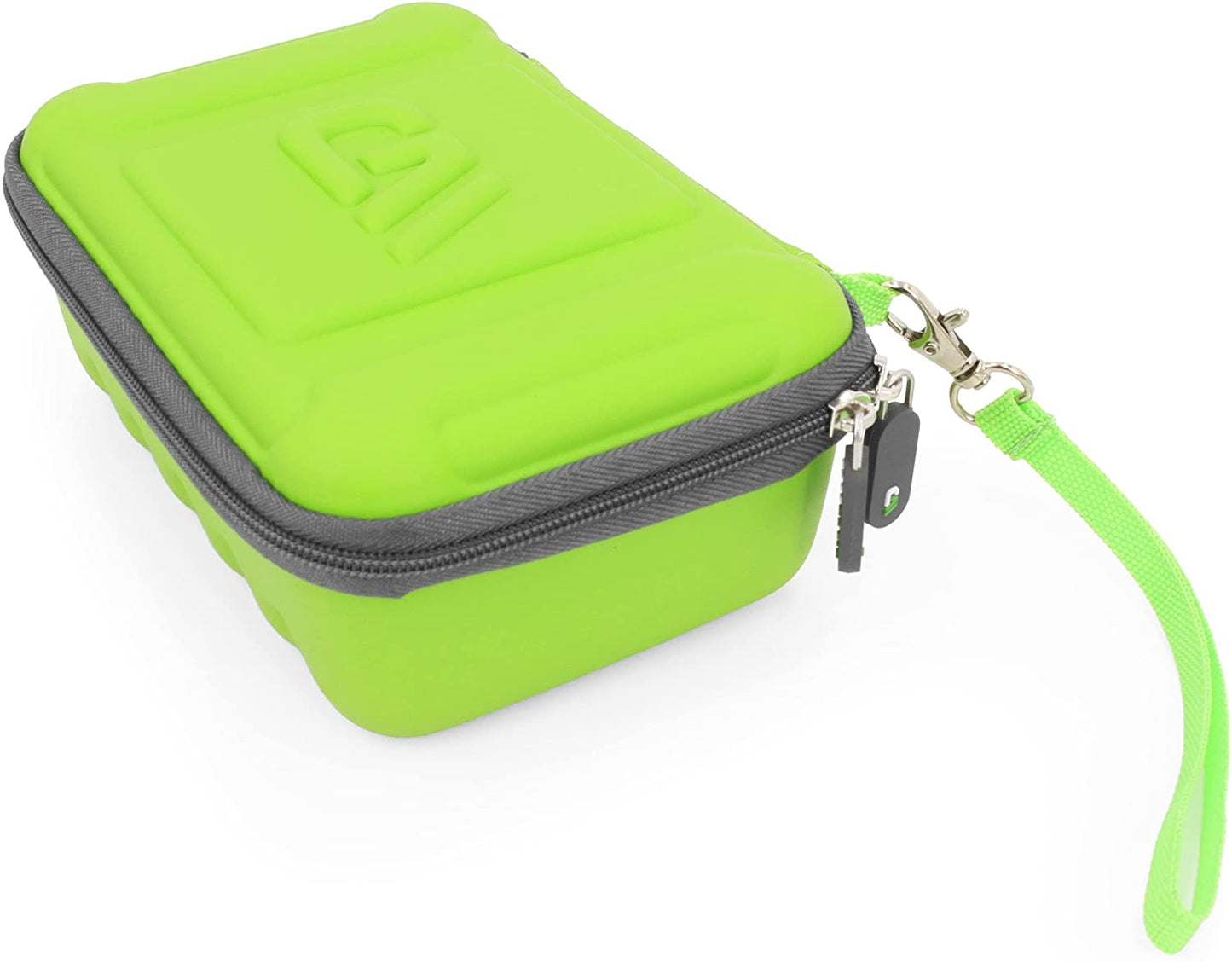 Toy Camera Travel Case Compatible with KidiZoom PrintCam, Paper Refills and Charger with Wrist Strap, Protective Exterior and Interior