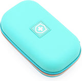 CASEMATIX Turquoise Inhaler Case for Travel, Includes Case Only