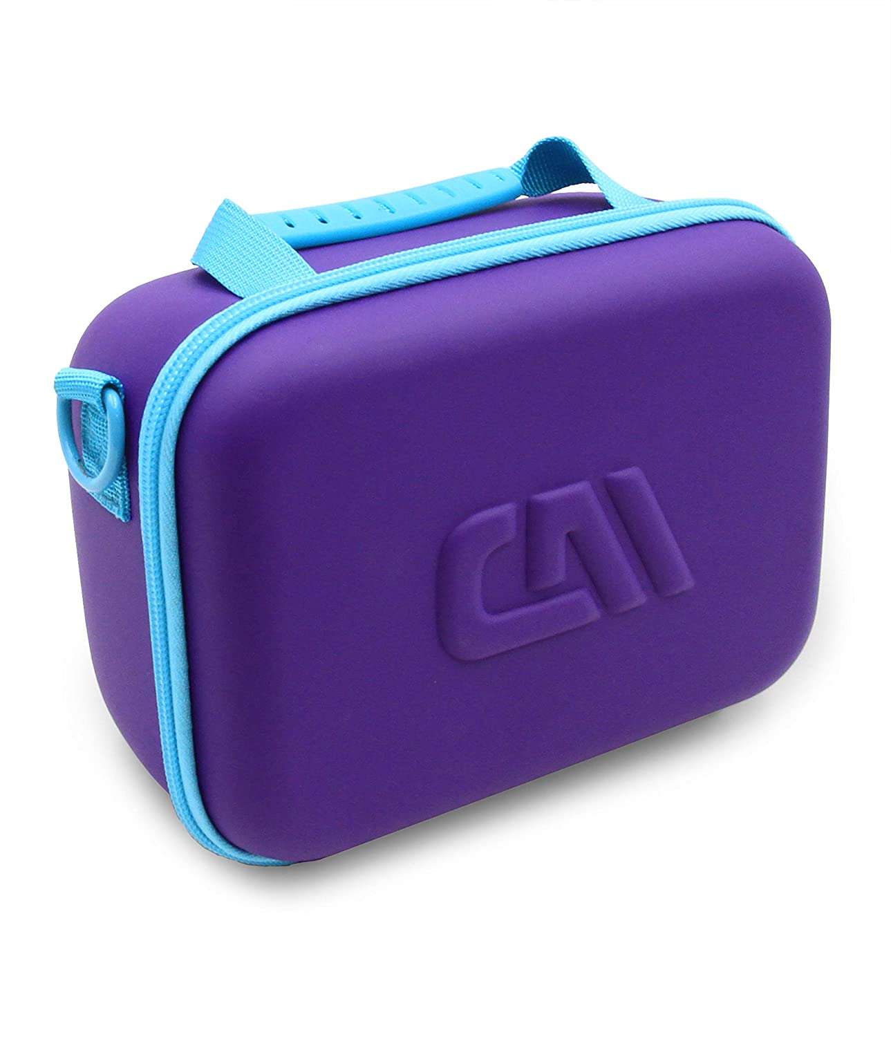 Portable EFile Nail Drill Machine Travel Case - Professional Hard Shell Bag with Strap for Rechargeable Nail Machines