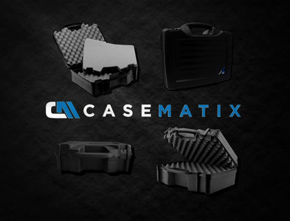 Drum Kit Microphone Travel Case Compatible with Kick Bass Drum Mic, Snare Tom Mic, Overhead Mic, Clamps for CAD, Shure, Samson & More