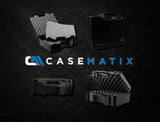 CASEMATIX Studio Travel Case Compatible with USB Desktop Stereo Recorders Focusrite Scarlett 2i2, 6i6, 2i4, 18i8, Solo Compact USB Audio Interfaces