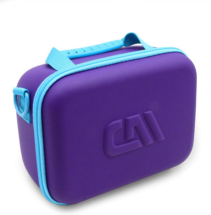 Travel Carry Case Compatible with Square Terminal Reader, Square Terminal Printer Paper and Accessories – Includes Purple Carry Case Only