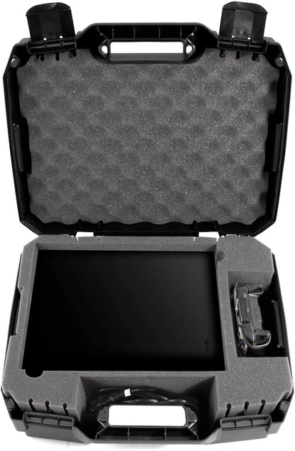 Hard Shell Carrying Case Compatible with Xbox One X Gaming Console, Controller & Accessories - Custom Case Only