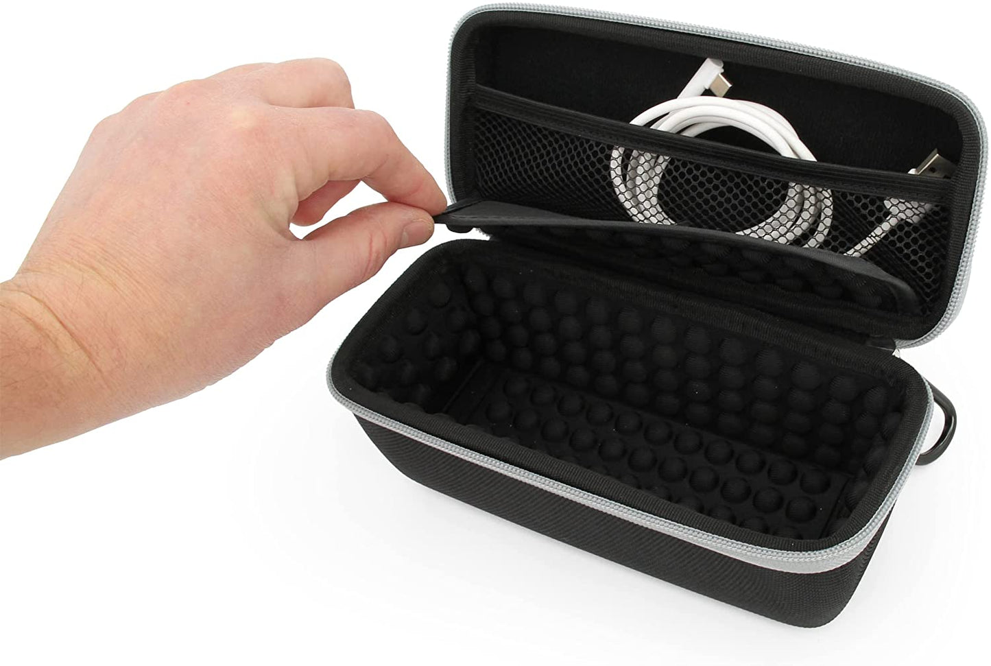 Speaker Case Compatible with Sonos Roam Bluetooth Portable Smart Speaker and Roam Charger – Impact Resistant with Padded Interior