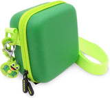 CASEMATIX Video Camera Travel Case Compatible with Little Tikes Tobi 2 Director's Camera, Tripod and Charging Cable - Camera Case, Green Case Only