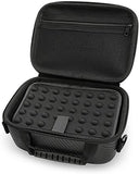 CASEMATIX Case for Zoom Podtrak P4 Podcast Recorder and Podcast Accessories in Padded Foam, Includes Case for Zoom Podtrak P4 Only with Carry Strap