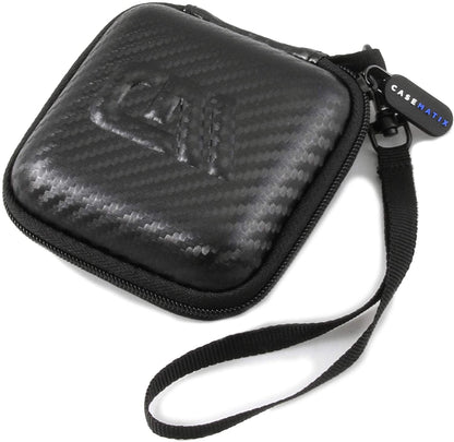 Protective Travel Case Compatible with MagSafe Duo Charger and Cable - Hard Shell Carrier with Wrist Strap and Reinforced Zipper - Case Only