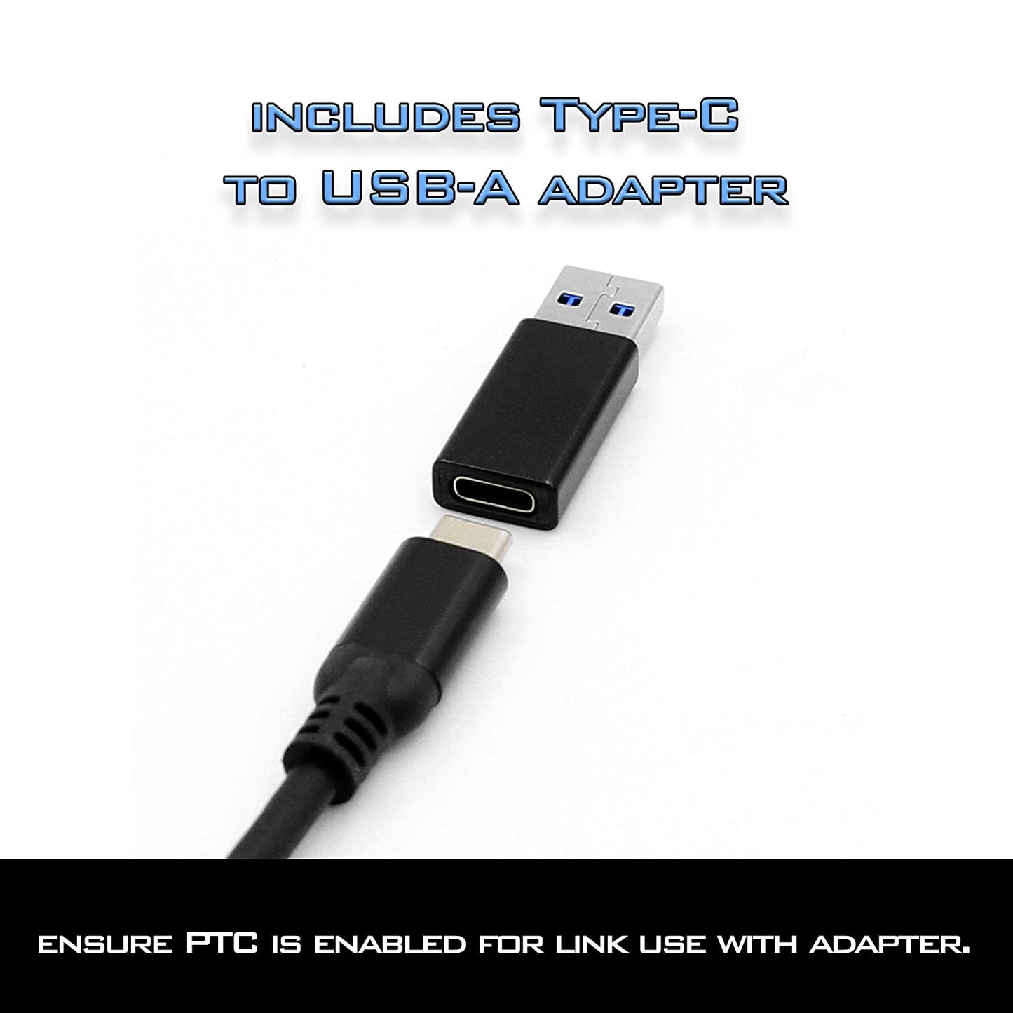 13FT USB-C Cable for Meta Quest 2/3 Link - High-Speed 10Gbps Data Transfer with Comfort-Angled Plug
