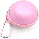 Casematix Pink Carry Case Compatible with Tamagotchi Pix Camera Interactive Virtual Pet , Includes Case Only with Wrist Strap and Carabiner