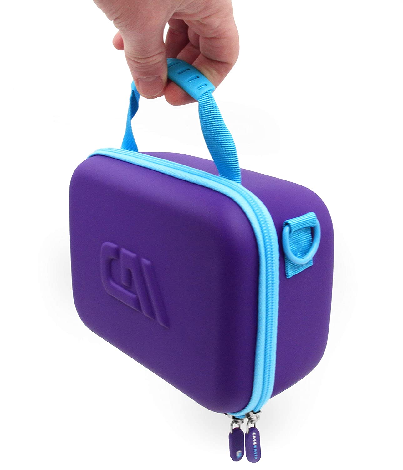 Portable EFile Nail Drill Machine Travel Case - Professional Hard Shell Bag with Strap for Rechargeable Nail Machines